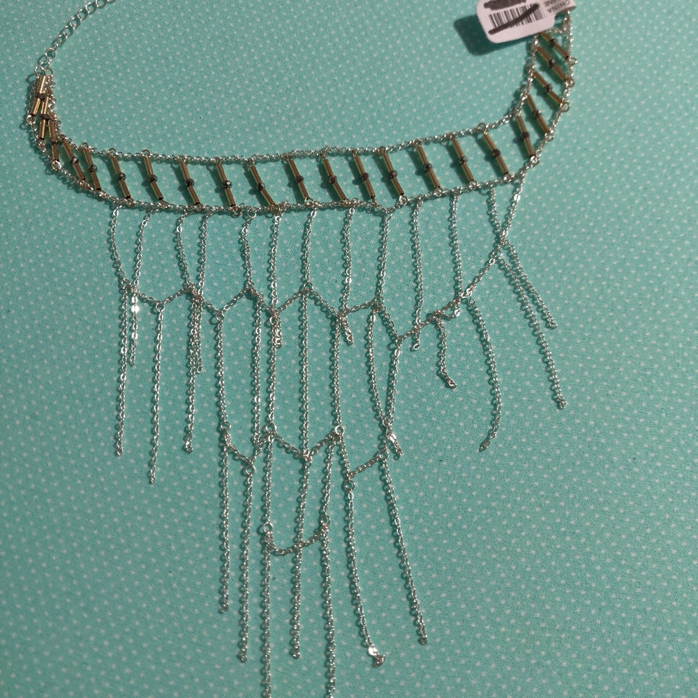 New Anthropologie Chain Choker $38 - Picture 2 of 9